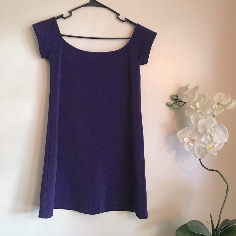 VINTAGE BETSEY JOHNSON OFF SHOULDER DRESS